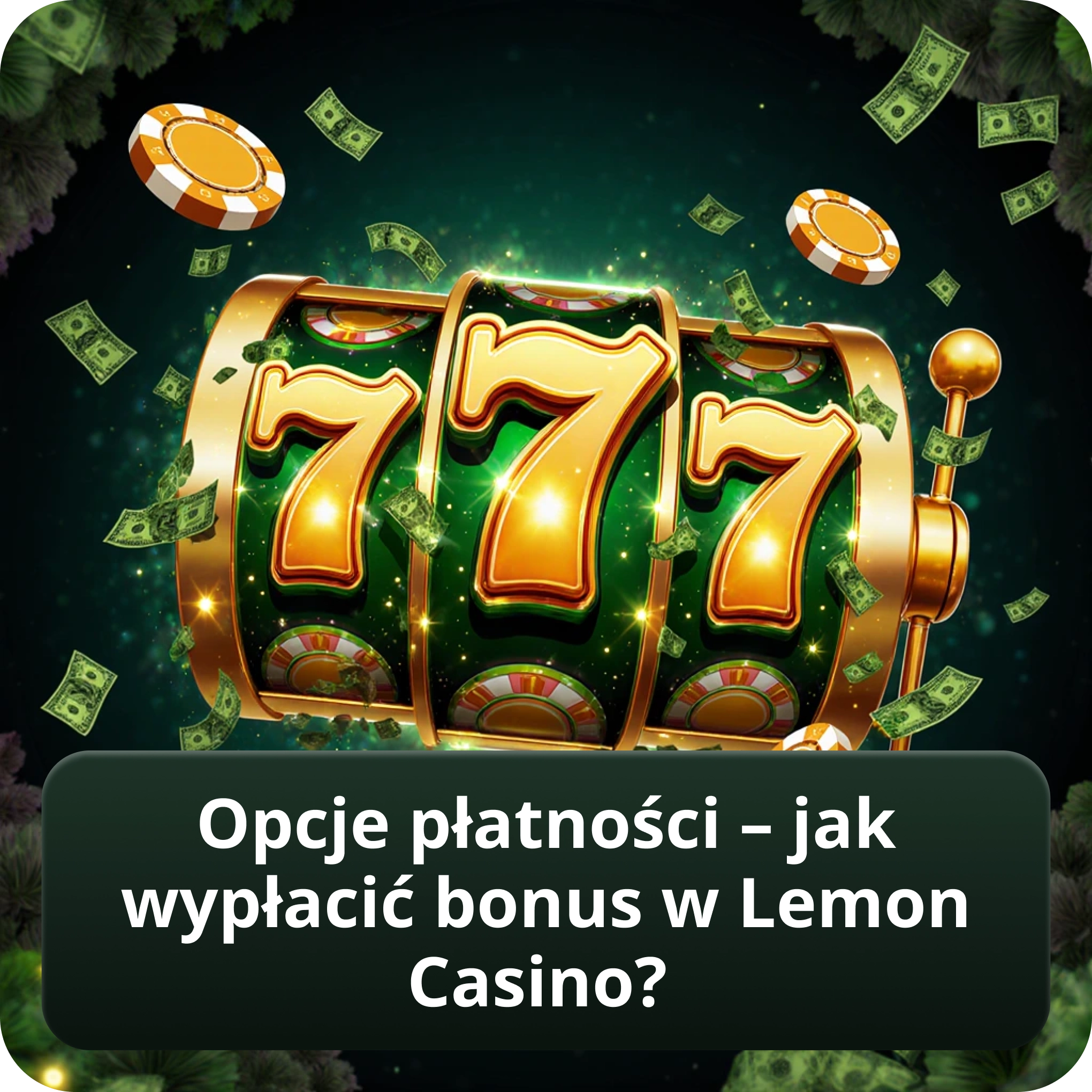 Opcje płatności – jak wypłacić bonus w Lemon Casino?
