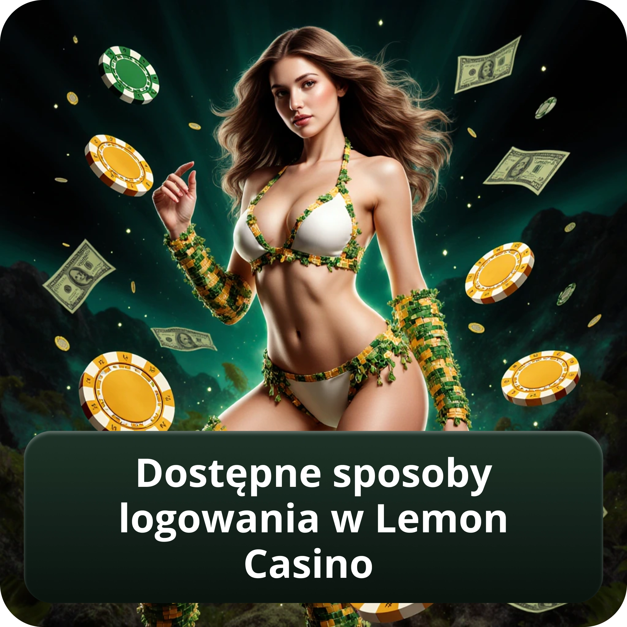 Dostępne sposoby logowania w Lemon Casino